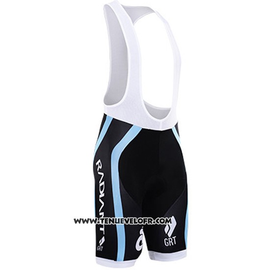Maillot Ciclismo To The Fore Azur et Blanc Manches Courtes et Cuissard